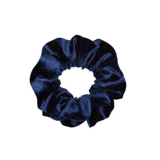 Velvet Scrunchie - Evening Blue - Hermine Hold